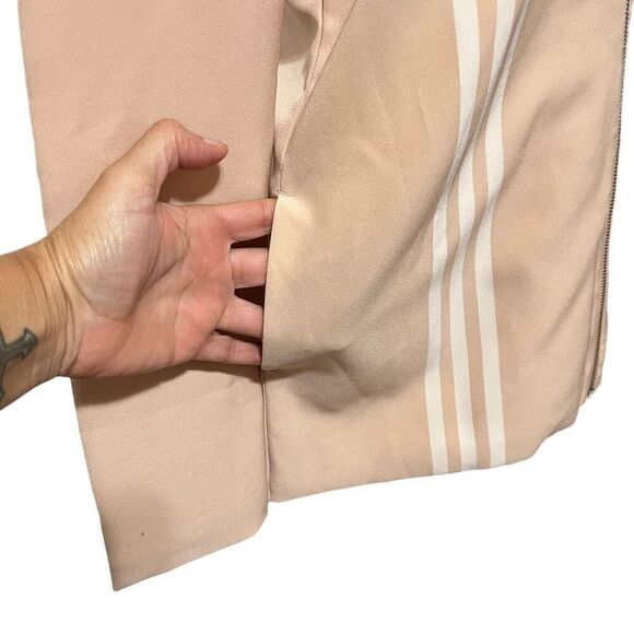 Adidas Jacket Size XSmall Pink Zip-Up Long-Sleeve Lined - Picture 6 of 12